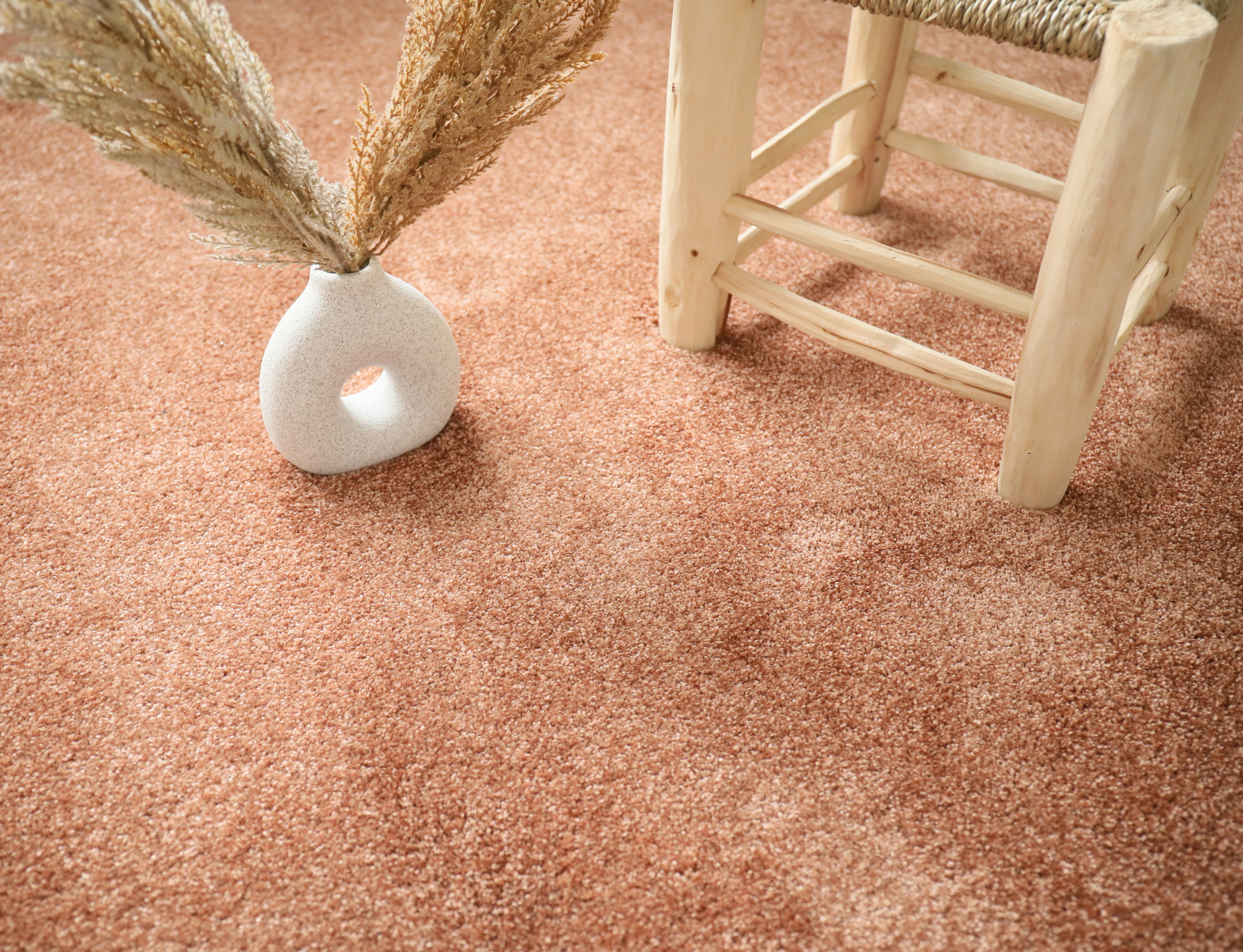 Moquette moelleuse Émotion couleur Terracotta - chambre