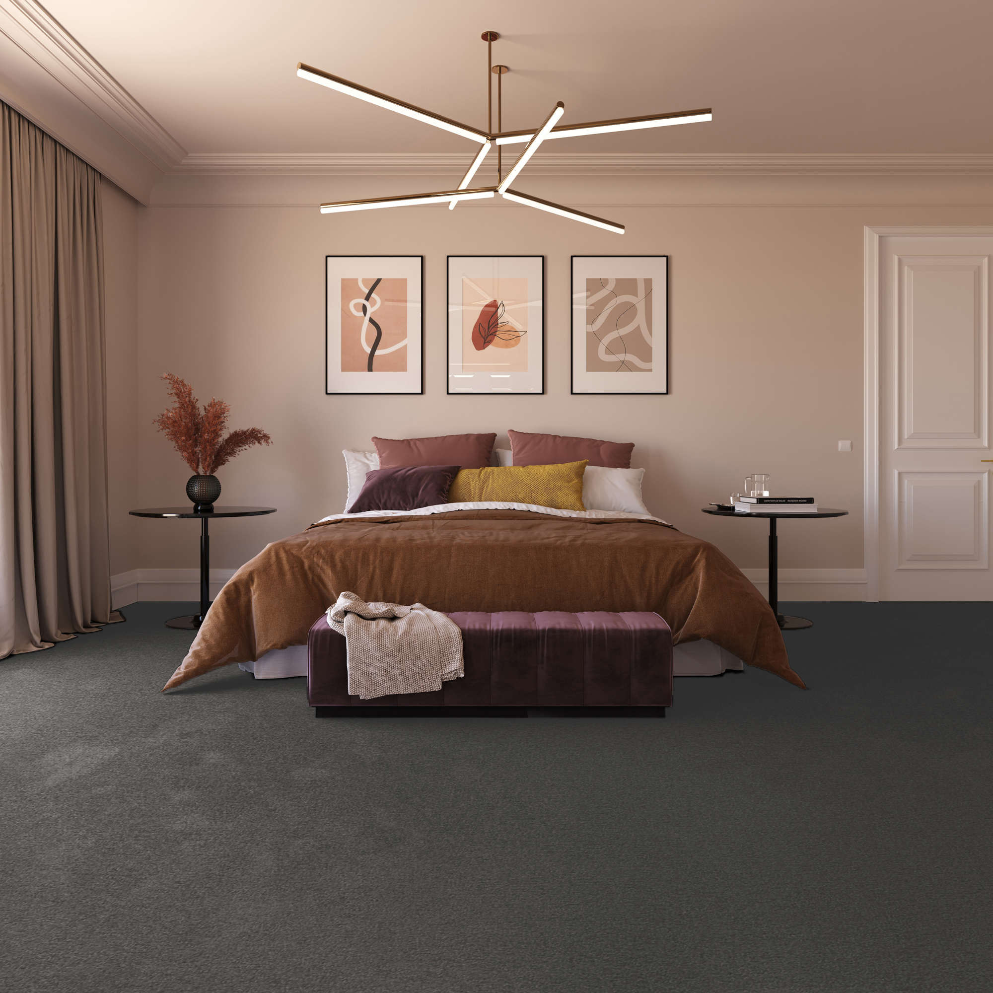 Moquette - Palace - Gris ardoise - chambre