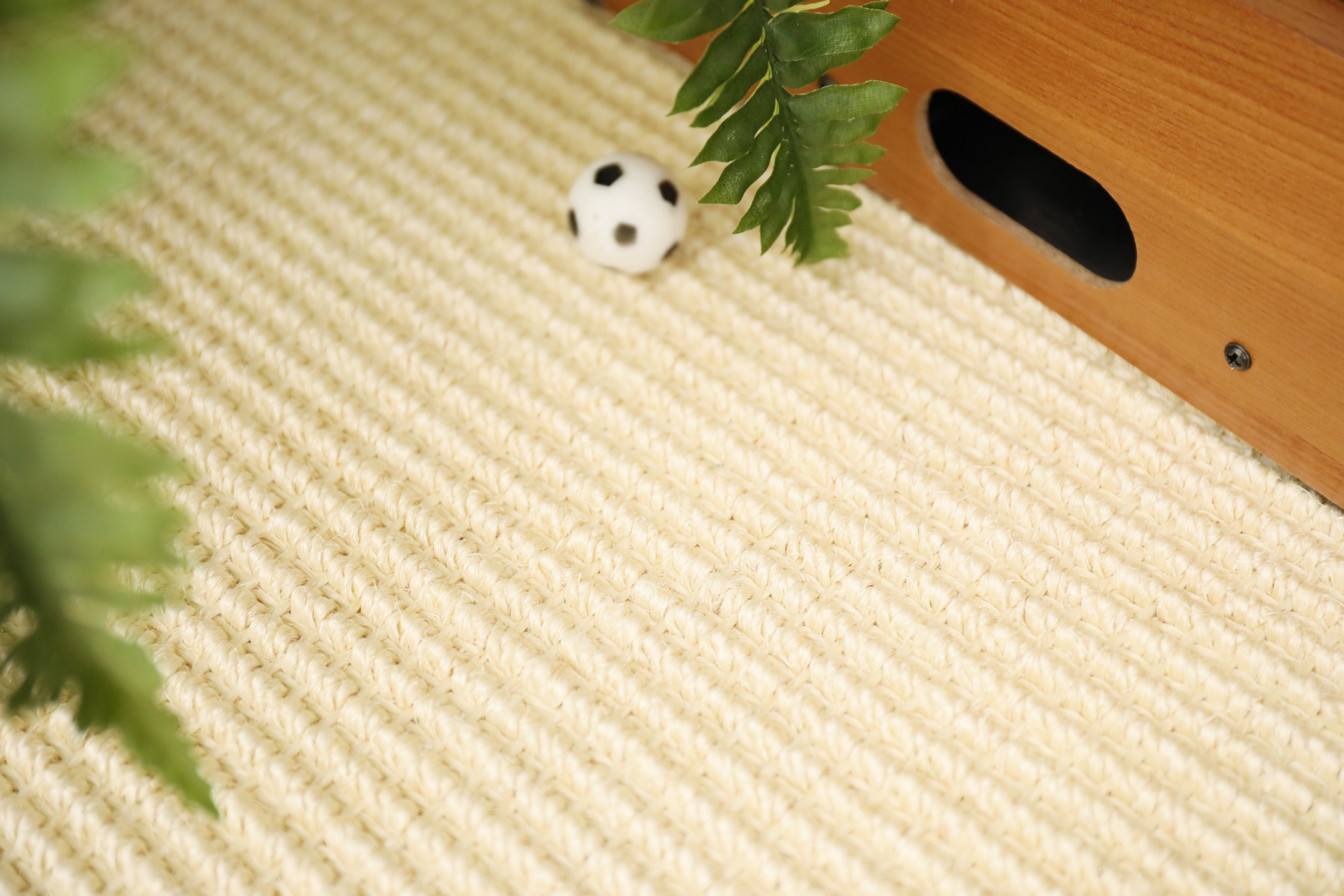 Revêtement sisal Loop Pampa à l'aspect naturel avec relief généreux et finition authentique