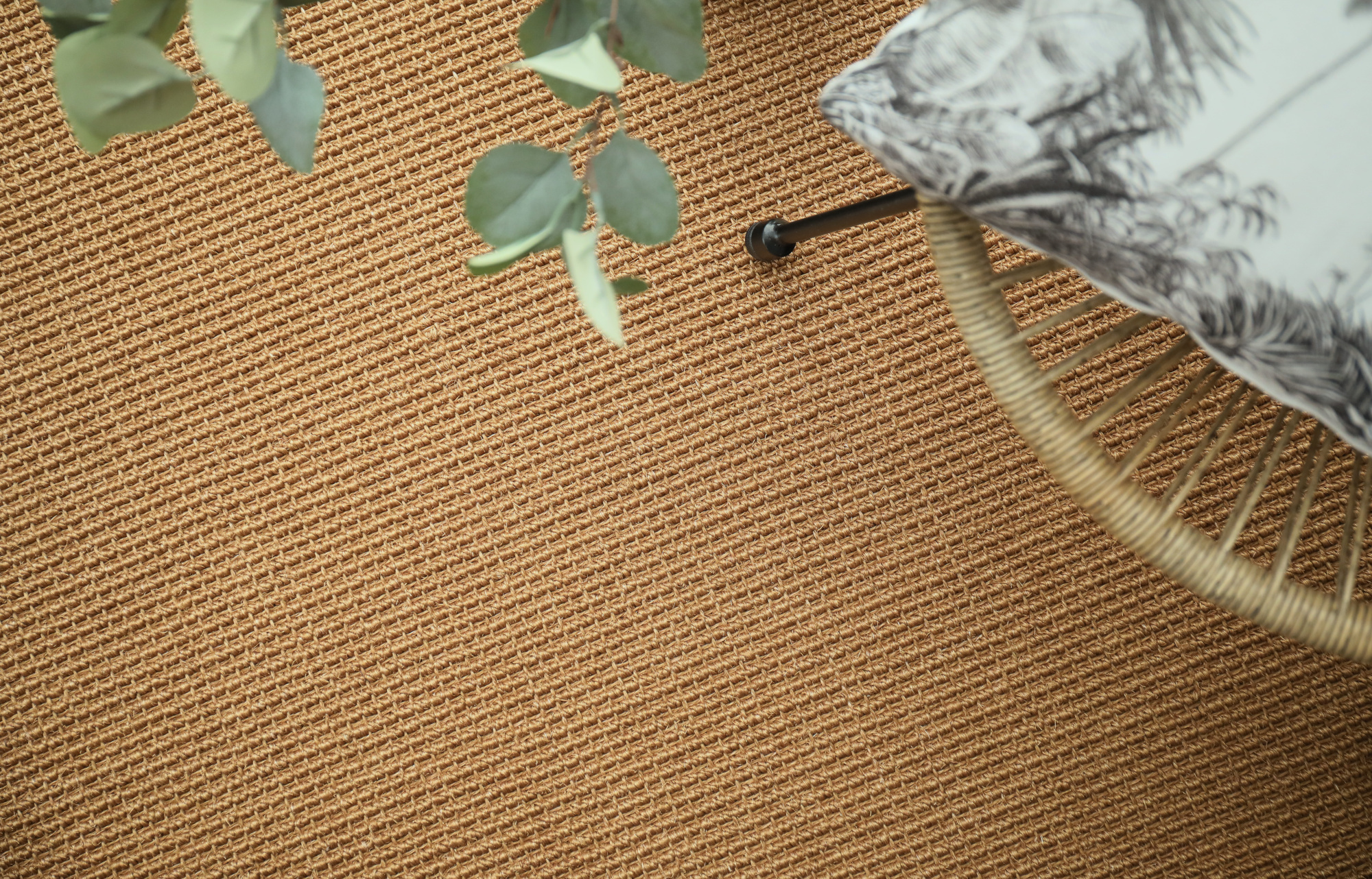Revêtement sisal Loop Havane au tissage authentique et aux nuances chaleureuses