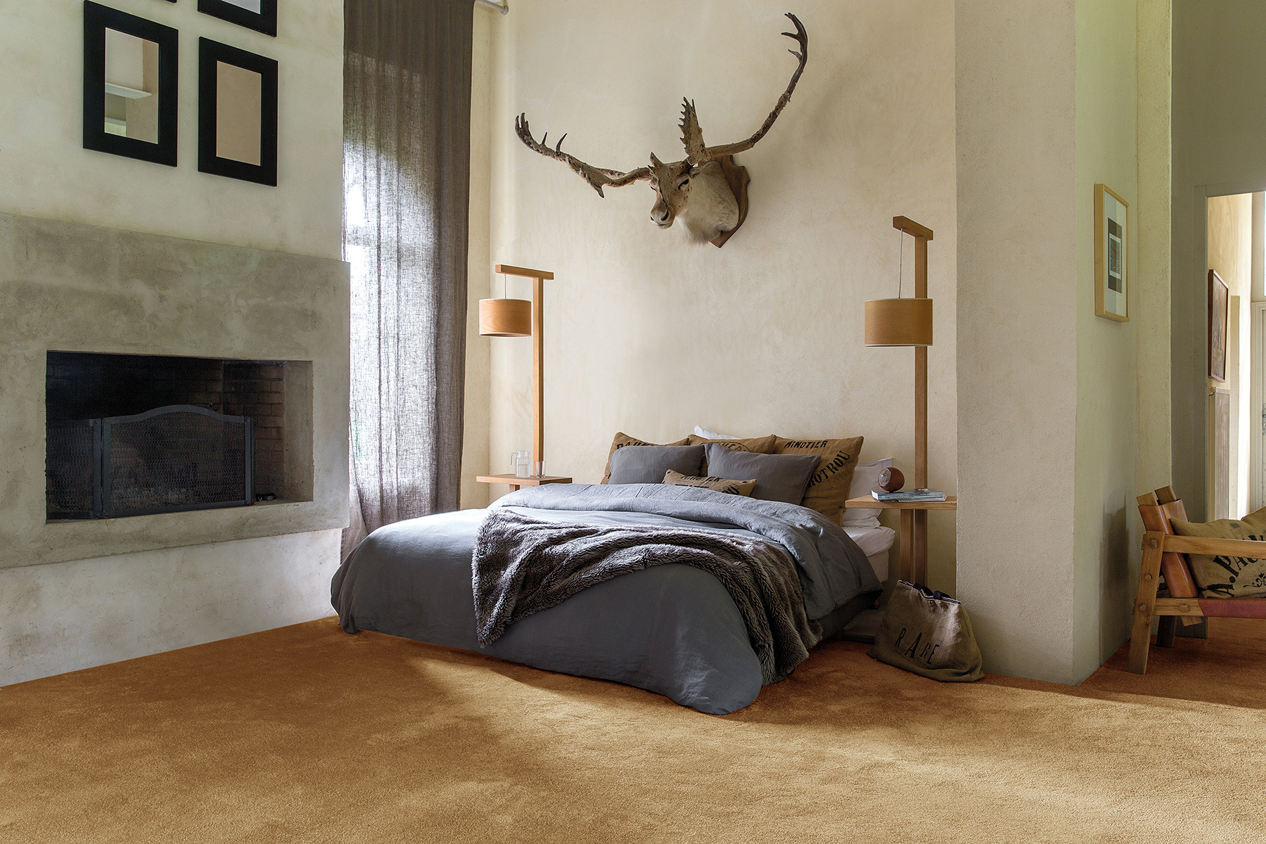 Moquette - Lovely - Camel - chambre