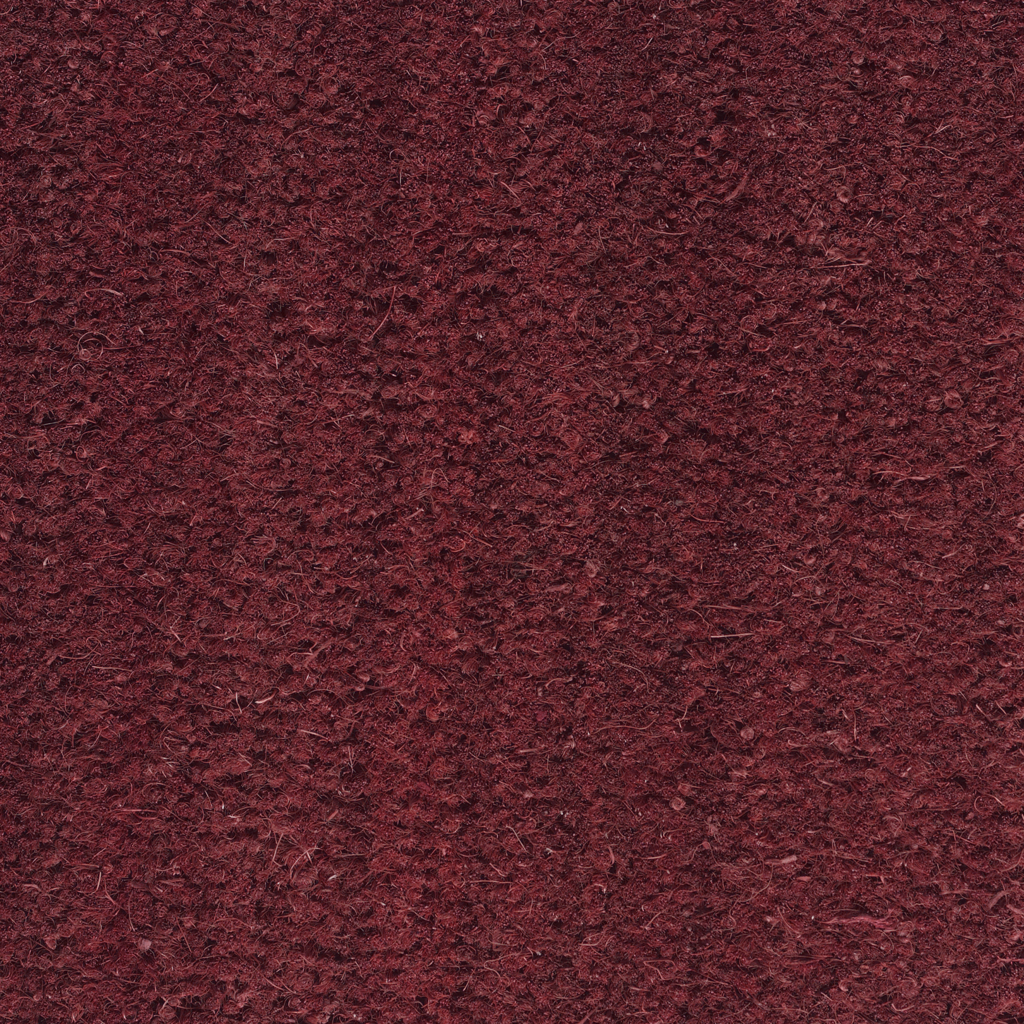Paillasson brosse Spécial PMR rouge 23 mm en fibres naturelles