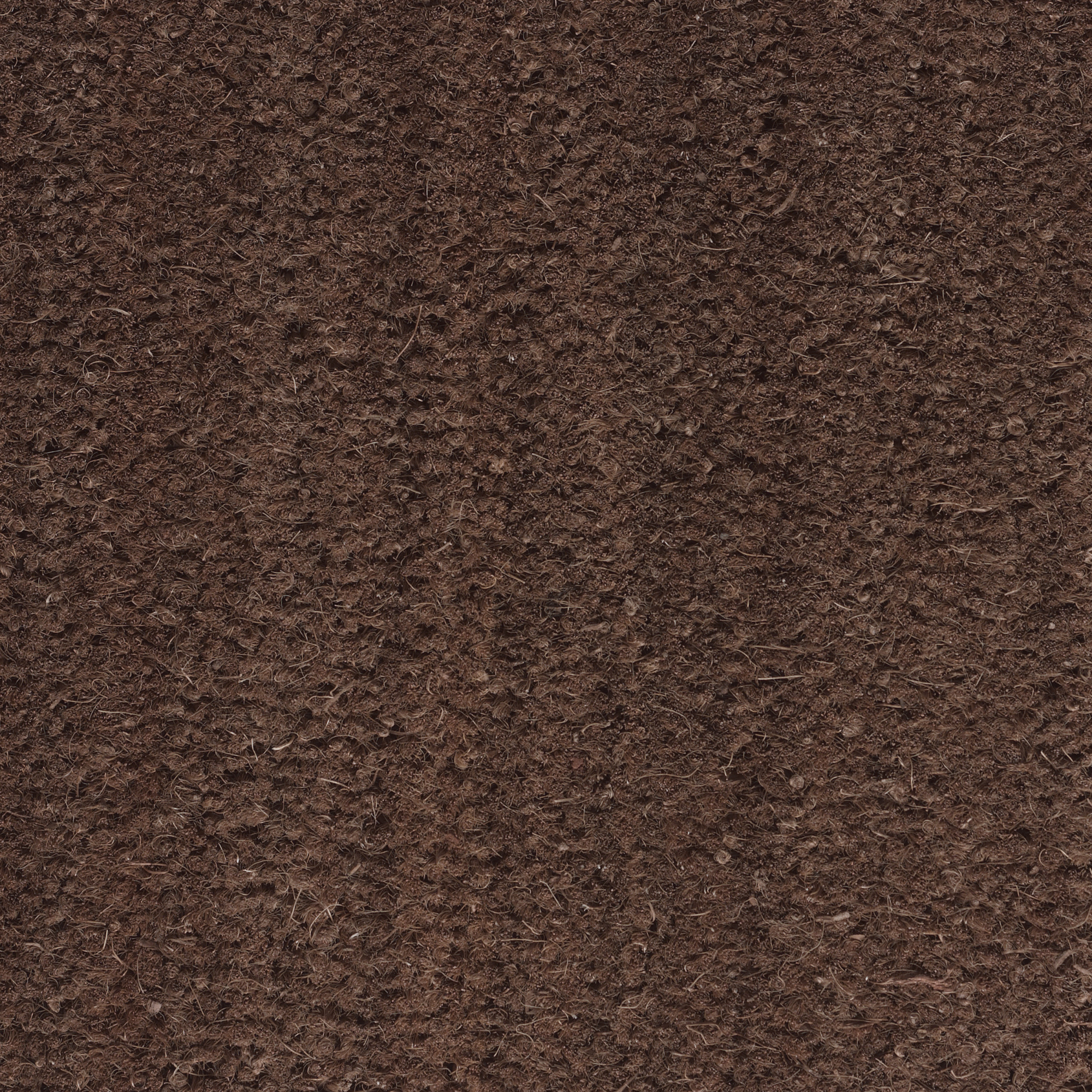 Paillasson brosse marron 17 mm en coco Spécial PMR-ERP, vue matière brute