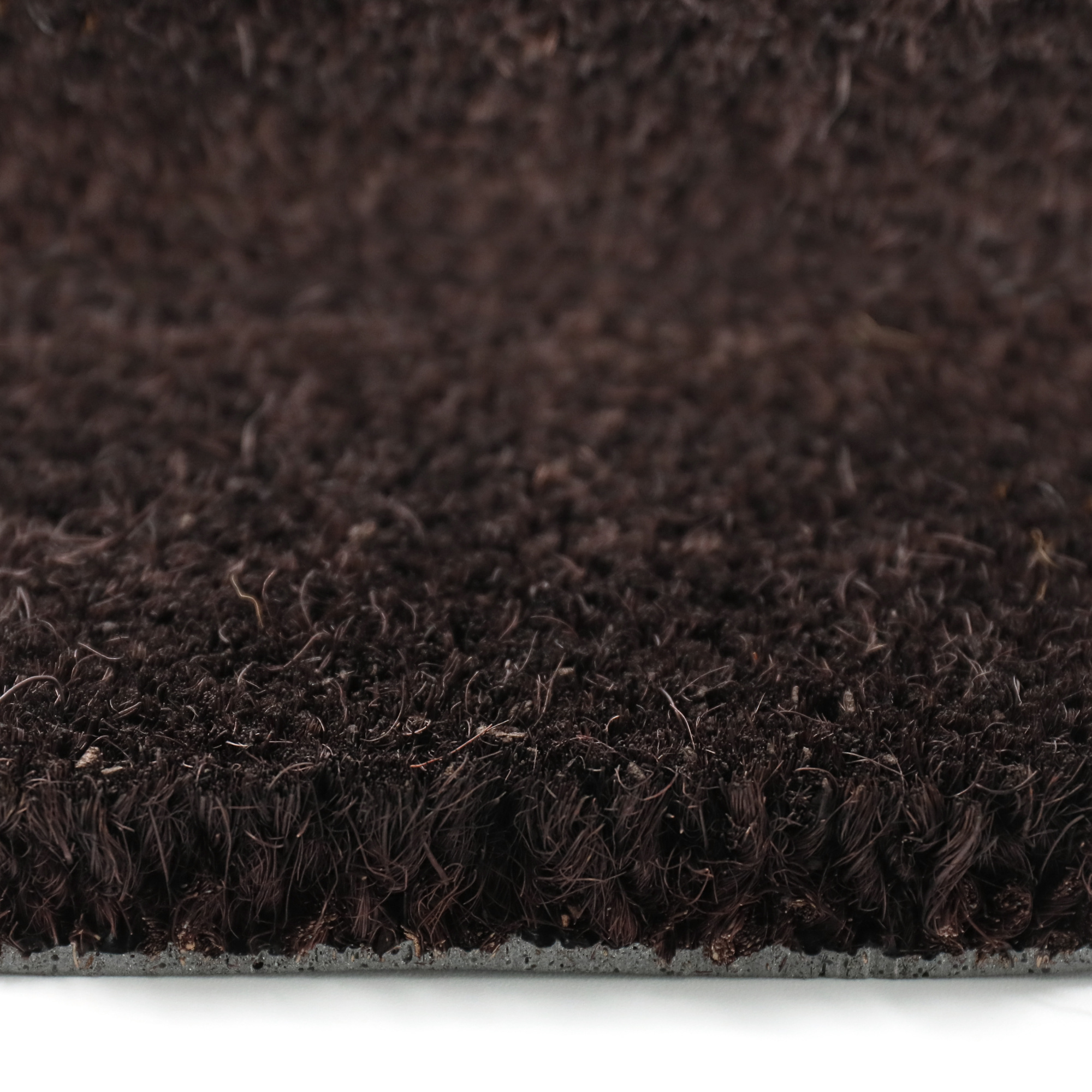 Paillasson brosse Fibre de Coco 23 mm Brun, épaisseur 23 mm pour retenir efficacement les saletés