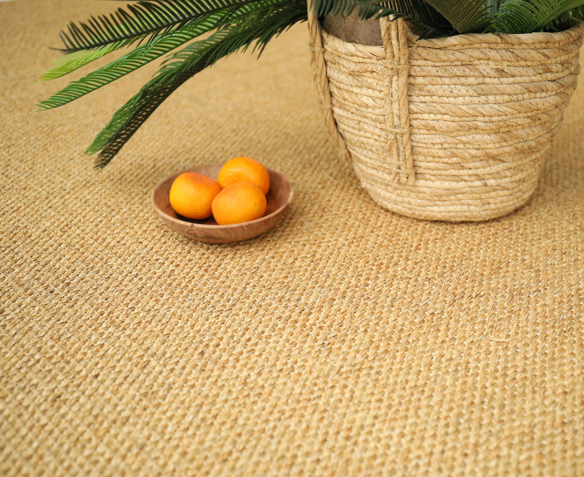 Sol sisal naturel Crafted Malt, décor végétal élégant pour intérieur apaisant