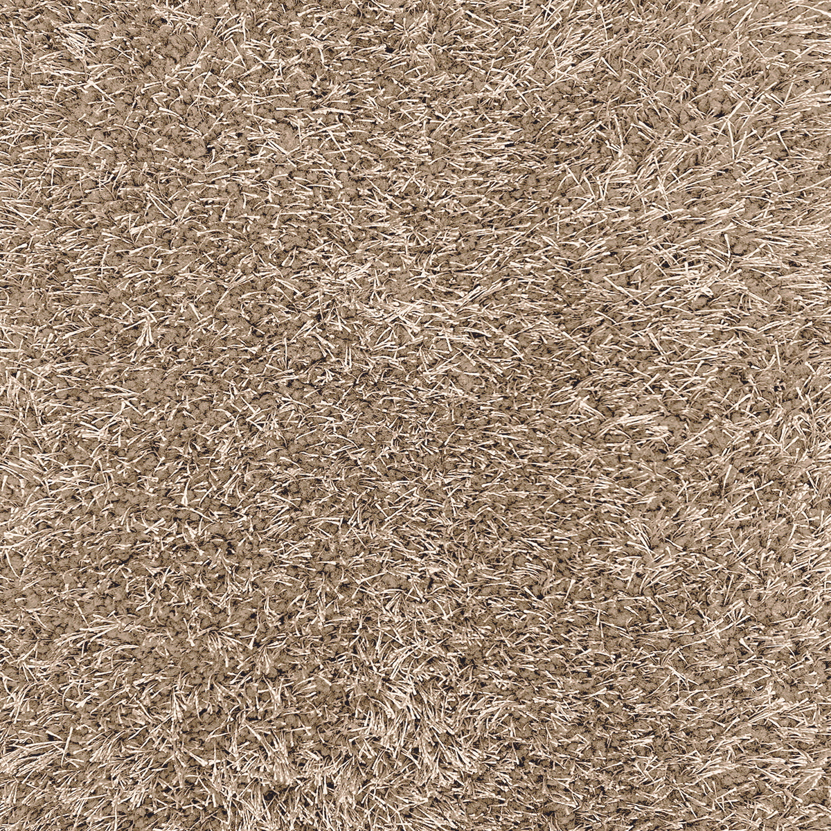 Moquette shaggy - Glossy FusionBac - Muscade