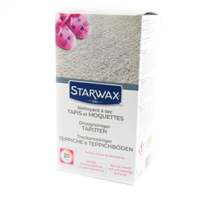 Starwax : le nettoyant à sec pour tapis et moquettes - Paquet de 500g