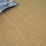 Tapis sisal Minimal malt - Ganse fibre de coton crme de marron - matire