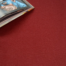Moquette rouge Résilience U3P3, texture textile dense adaptée aux espaces à fort passage