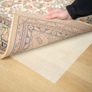 Sous-couche antiglisse et antidérapante pour tapis ACC005 en maille blanche sous tapis oriental