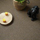 Sol Sisal - Grâce - Marron glacé cendré mettant en valeur son tissage en camaïeu aux côtés d'accessoires déco raffinés