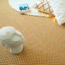 Sol Sisal - Grâce - Camel doré mettant en valeur l'élégance des fibres de sisal et ses tonalités chaleureuses