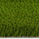 Structure en fibres naturelles du paillasson coco teinté vert pomme