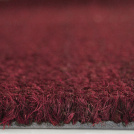 Paillasson brosse Spécial PMR-ERP Fibre de Coco 23 mm Rouge, revêtement anti-poussière en coco naturelle