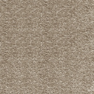 Gros plan sur le velours moelleux de la moquette Lovely, teinte beige muscade