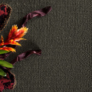 Sol Sisal Crafted Gris charbon en fibres naturelles avec tissage fin et coloris anthracite dans une ambiance végétale contemporaine