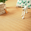 Sol Sisal Chevron - Jazz - Camel doré sublimé par ses nuances dorées et son élégant motif chevron