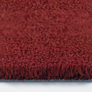 Paillasson brosse Fibre de Coco 23 mm Rouge, épaisseur 23 mm conçue pour retenir les saletés