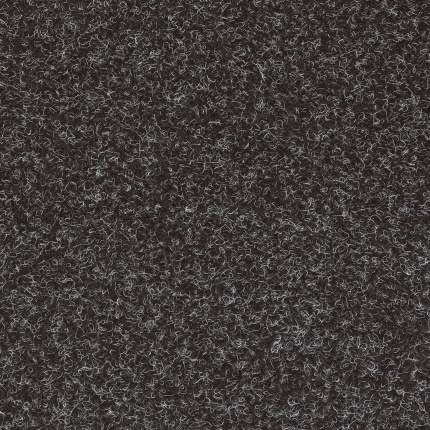 Tapis d'entrée synthétique - Noir chiné, surface grattante de 11,5 mm d’épaisseur facile à entretenir