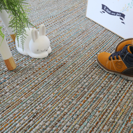 Moquette Tissé plat Designer océan