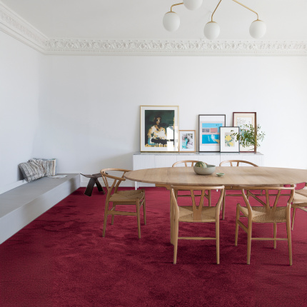 Moquette Smooth - Rouge antique - Salon