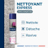 Starwax : le nettoyant express pour tapis et moquettes - Aérosol de 600ml - étiquette