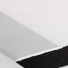 Schéma technique de la barre de seuil de porte Romus adhésif 100 cm Alu incolore Extra plat