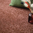 Moquette Smooth - Brun acajou - gros plan