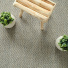 Moquette Tissé plat Swing - Natural and Blue - Vue de haut