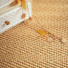 Sol Sisal Chevron - Jazz - Camel doré soulignant le caractère unique des fibres végétales tressées