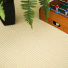 Sisal Loop Pampa avec texture naturelle et boucles épaisses dans un intérieur chaleureux