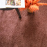Moquette Smooth - Brun acajou - vue du dessus