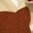 Tapis d’entrée déco Chat - Fibre de Coco 17mm - Rouille pour habiller avec caractère une entrée extérieure sous abri