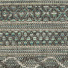 Tissé plat Salsa Orage, détail du tissage graphique et des nuances bleu gris