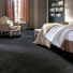 Moquette soyeuse Volupté noir intense - chambre