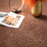 Moquette Smooth - Brun acajou - salon