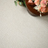 Tissé plat aspect naturel Spa Crème délicat, texture élégante imitant l'aspect d'une fibre textile naturelle