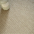 Moquette naturelle en laine et sisal - Organic - Café au lait mettant en avant la structure du tissage