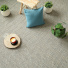 Moquette Tissé plat Swing - Natural and Blue - Vue de loin