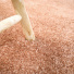 Moquette moelleuse Émotion couleur Terracotta - gros plan