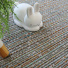 Moquette Tissé plat Designer océan - gros plan