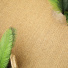 Sol Sisal - Crafted - Malt accompagné de feuillages décoratifs aux nuances vertes