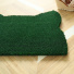 Tapis d’entrée déco Chat - Fibre de Coco 17mm - Vert, fibres grattantes conçues pour retenir poussières et saletés