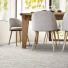 Tissé plat aspect naturel Designer black and white - salon