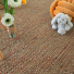 Sol tissé plat Designer Multicolor Épices, fibres tressées résistantes pour usage quotidien