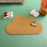 Visuel - Tapis d'entrée déco Nuage - Fibre de Coco 17mm - Écru