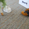 Visuel - Tissé plat aspect naturel - Designer Multicolor - Océan