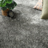 Visuel - Moquette shaggy - Glossy FusionBac - Gris organic